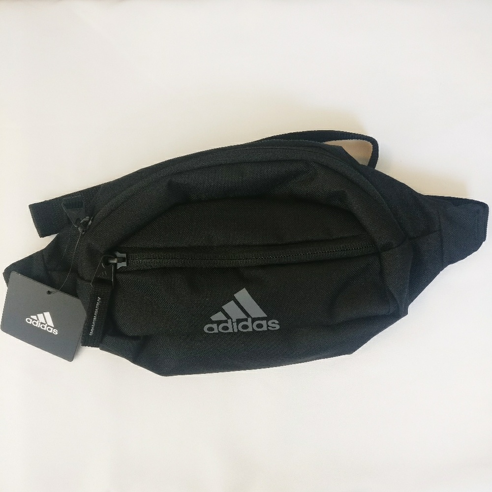 Adidas Waist Pack Rand II Black and Gray //Unisex - Picture 4 of 5